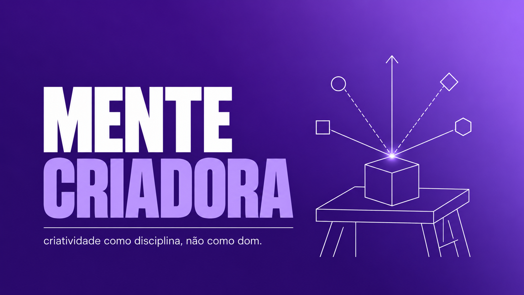 Mente Criadora: Criatividade como Disciplina, Nao como Dom
